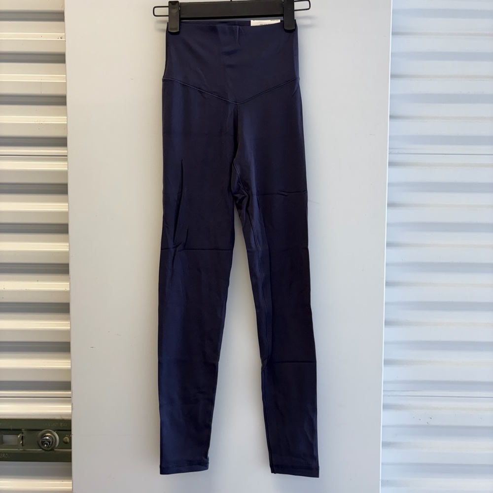 NWT Aerie Chill Play Move 7/8 Leggings Navy Size XS